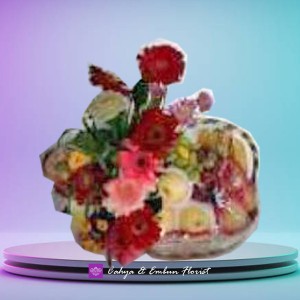 Parcel Buah Rangkaian Bunga #063904