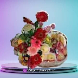 Parcel Buah Rangkaian Bunga #063904