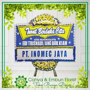 Bunga Papan Duka Cita 006