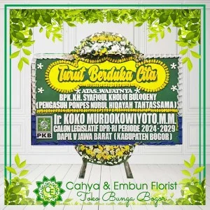 Bunga Papan Duka Cita 012