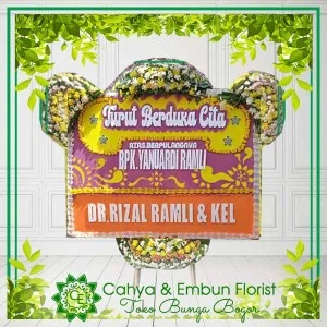 Bunga Papan Duka Cita 034