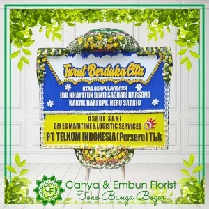 Bunga Papan Duka Cita 027