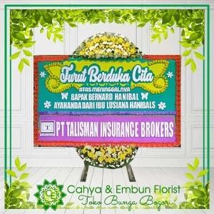 Bunga Papan Duka Cita 015