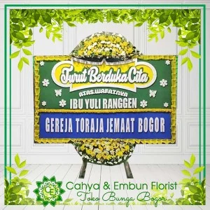 Bunga Papan Duka Cita 016