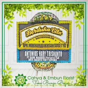 Bunga Papan Duka Cita 026