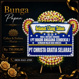 Bunga Papan Bogor 0136