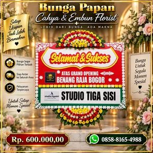Bunga Papan Bogor 0138