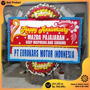 Bunga Papan Anniversary 2x1.25m Model BP-060