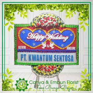 Bunga Papan Wedding 007