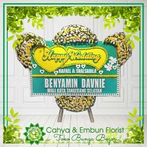 Bunga Papan Wedding 016