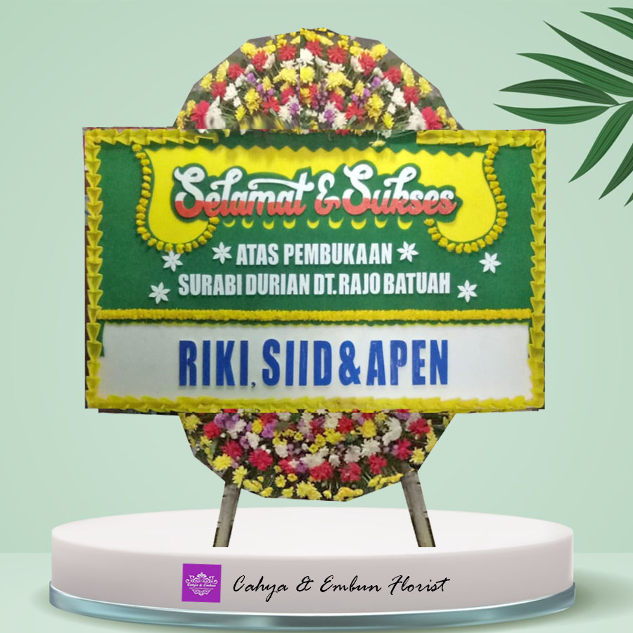 Papan Bunga Selamat & Sukses 008, Cahya & Embun Florist, Toko Bunga Bogor
